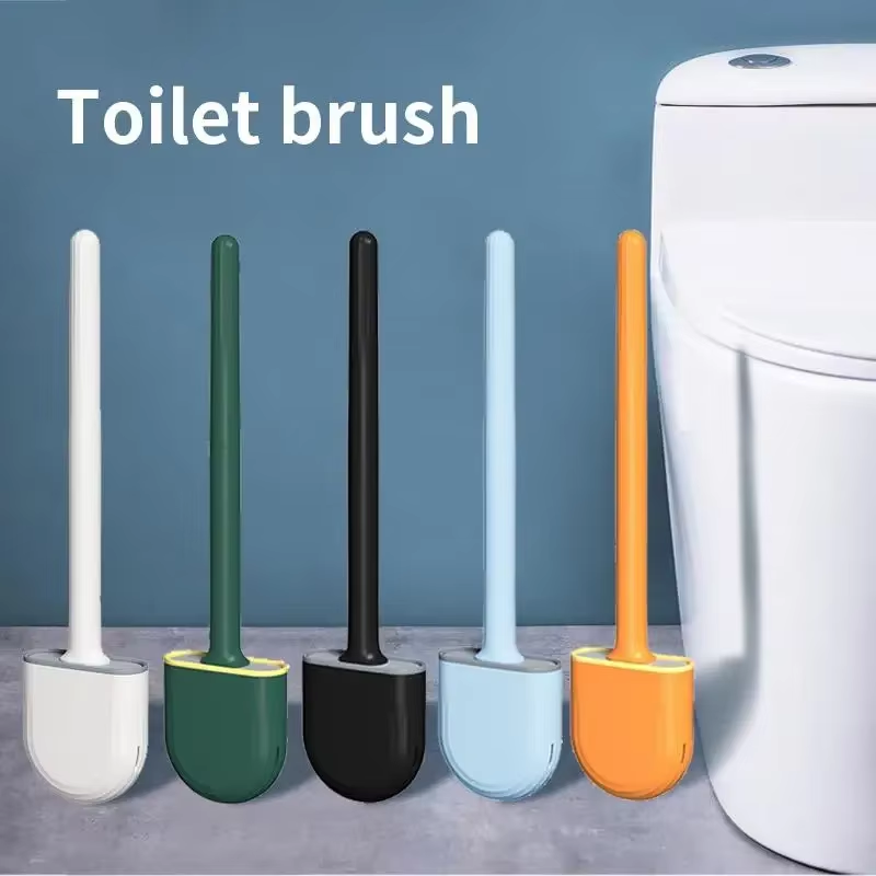 Toilet Brush Holder - Wisząca silikonowa szczotka do WC z
