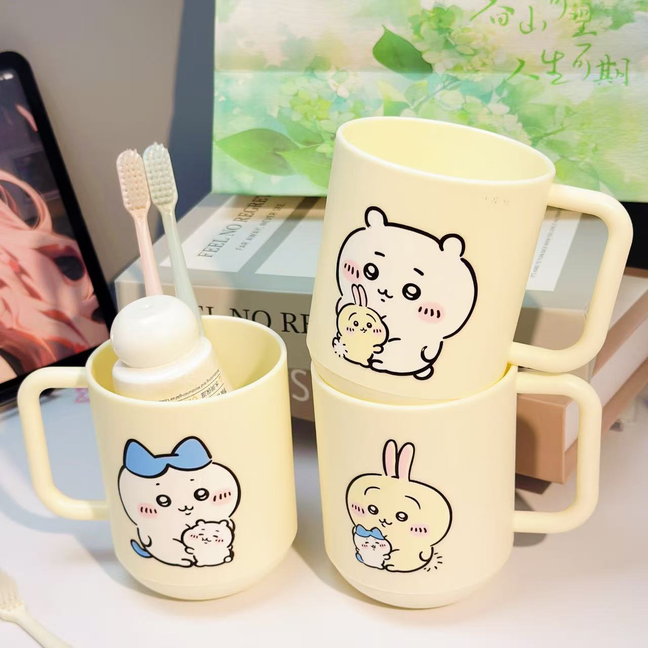 Home Bathroom Equipment - Chiikawa Usagi Hachiware Plastikowy Kubek do