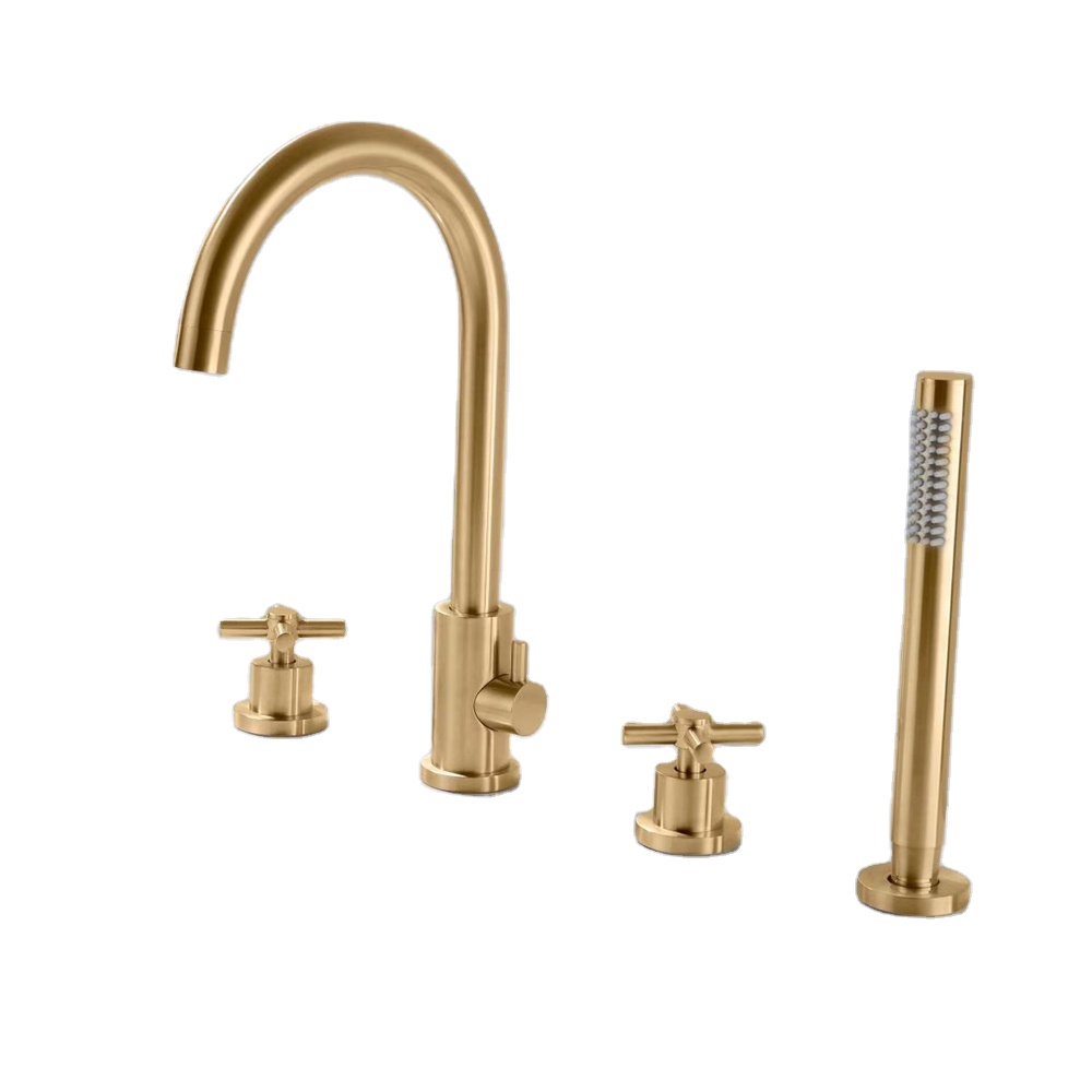 Home Bathroom Design Simple - Bateria wannowa do łazienki w stylu
