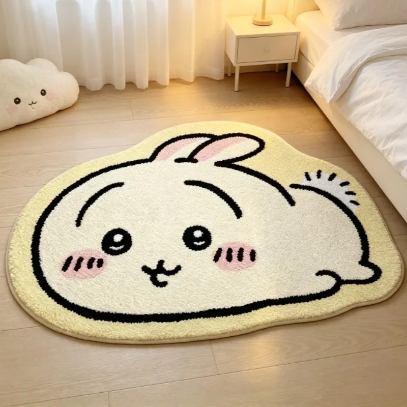Home Bathroom Floor Mats - Dywanik Chiikawa z motywem anime Hachiware