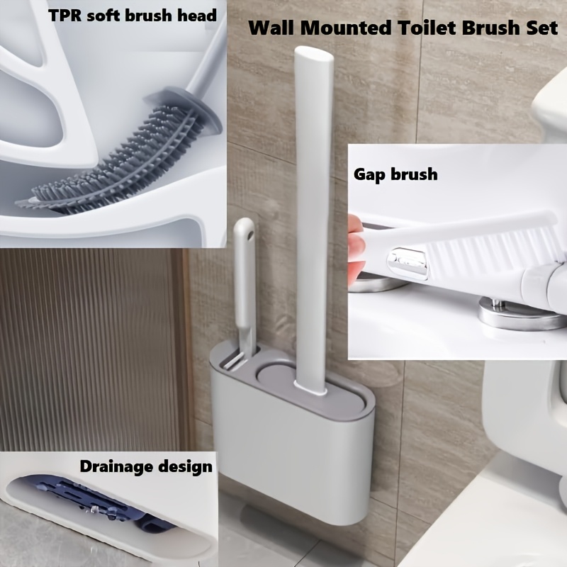 Toilet Brush Holder - Zestaw szczotki do WC do montażu