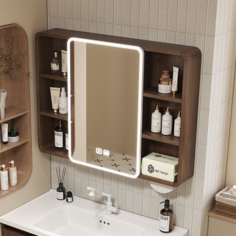 Bathroom Cabinet Mirror - Lustro Toaletowe Szafka Łazienkowa Półki Narożne