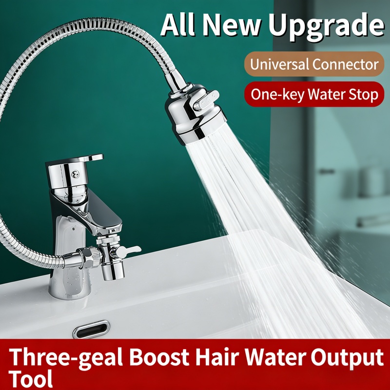 Home Kitchen Bathroom Marketing - 3-biegowa zewnętrzna słuchawka prysznicowa do baterii