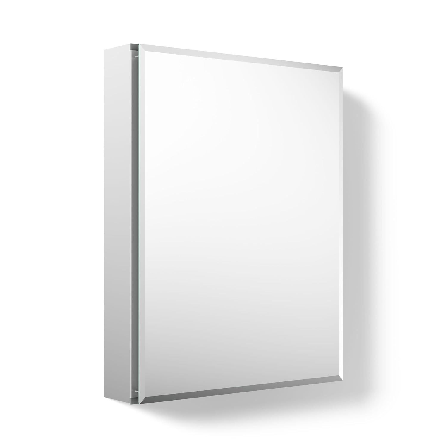Bathroom Cabinet Mirror - Bezramkowa szafka z lustrem łazienkowym 20x26