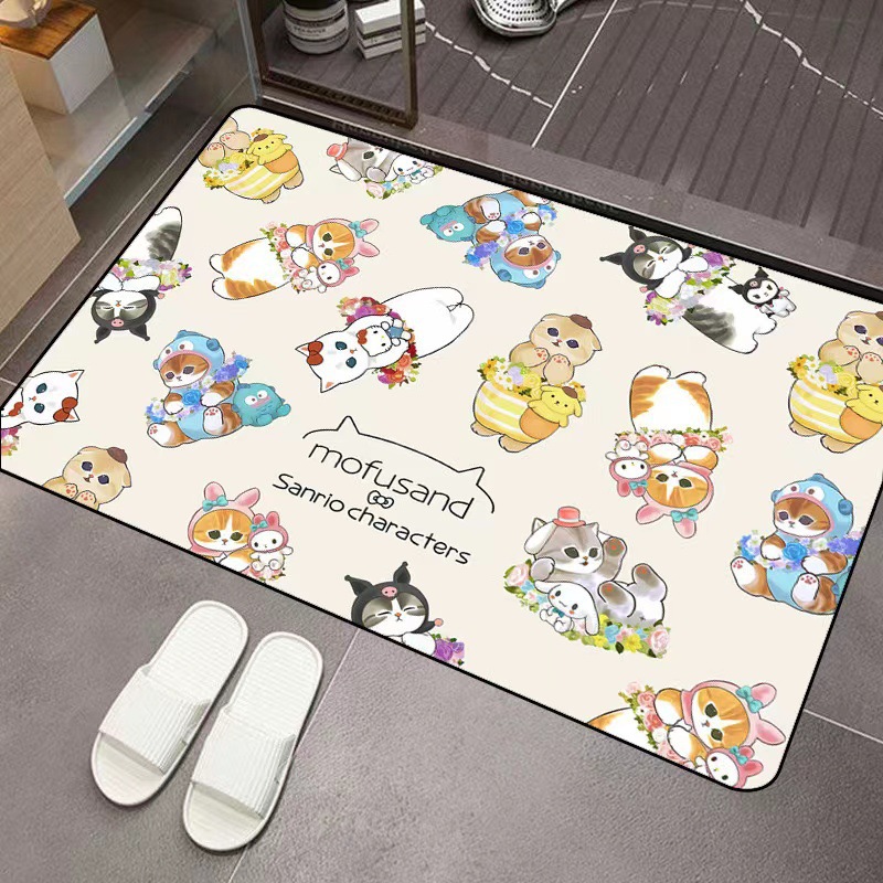 Home Bathroom Floor Mats - Mata podłogowa z ziemi okrzemkowej Mofusand,