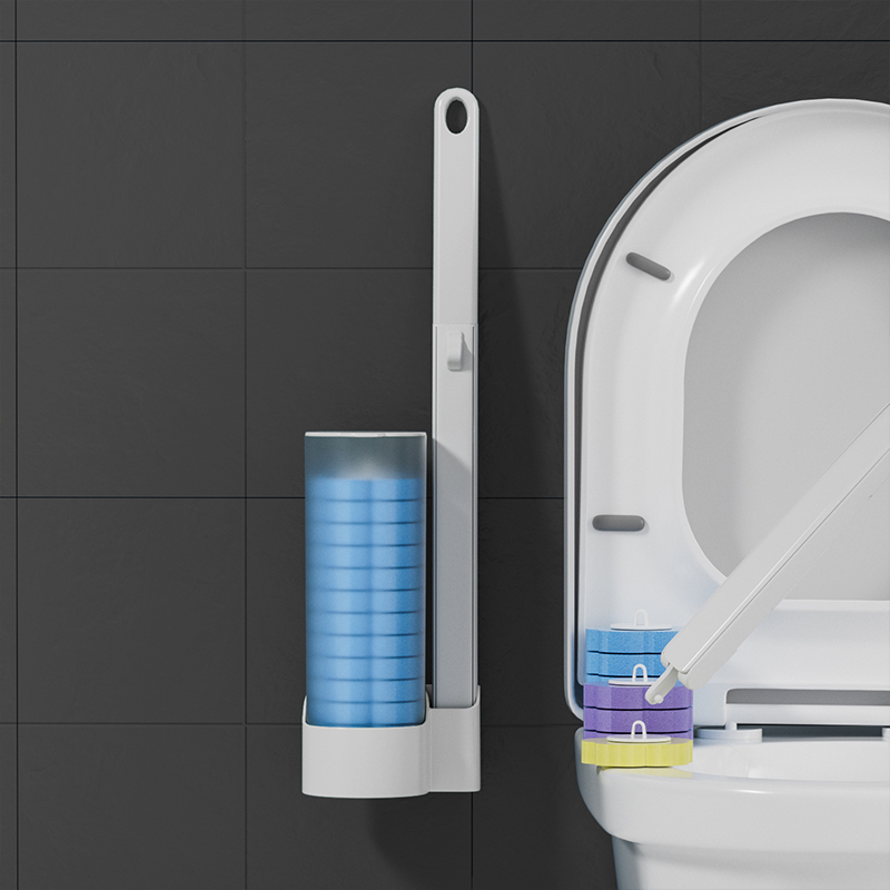 Toilet Brush Holder - Jednorazowa szczotka do toalety naścienna do
