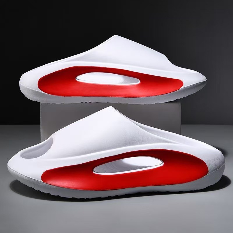 Home Bath - Klapki unisex z odkrytymi palcami, do