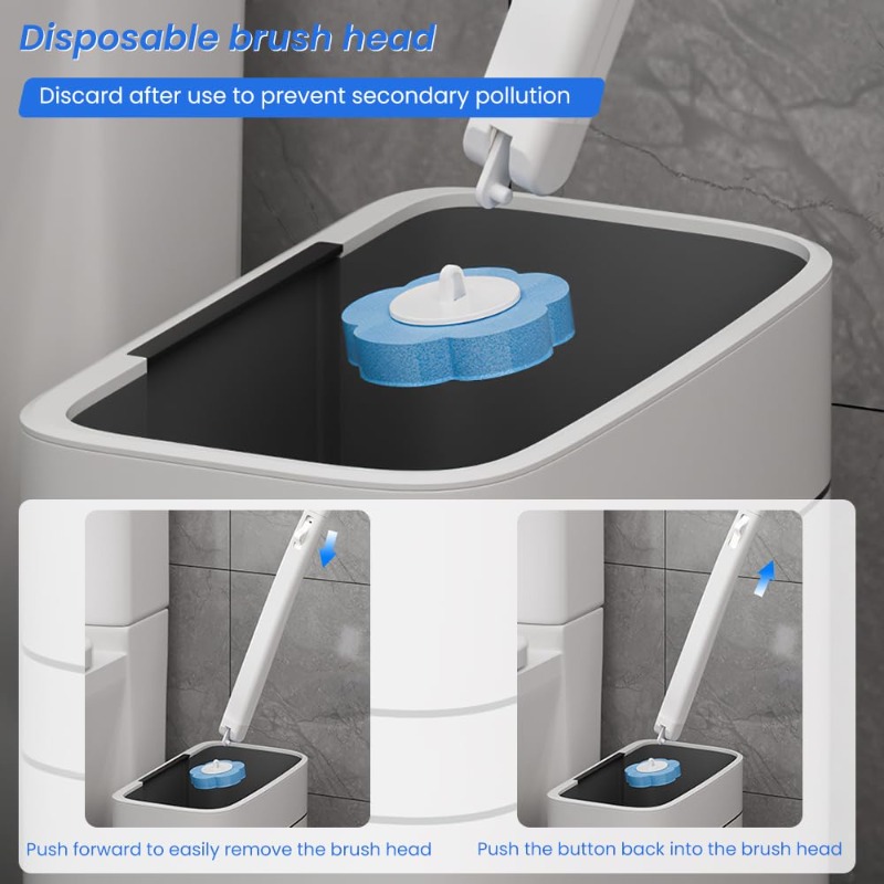 Wymienne gąbki do szczotki do  – Home Bathroom Equipment recenzja i cena