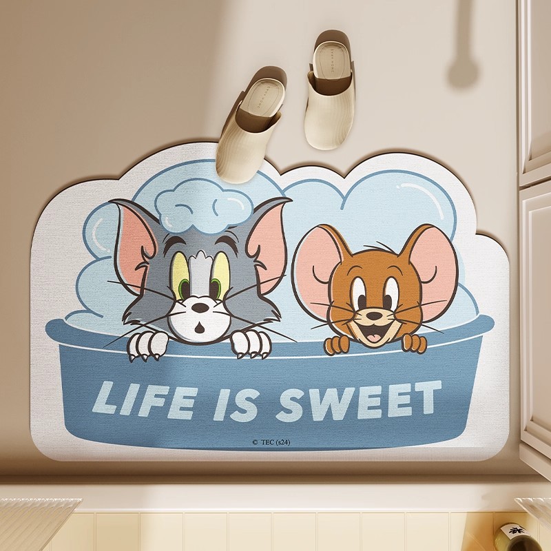 40x60cm Mata podłogowa Tom i J – Non Slip Bath Mat recenzja i cena