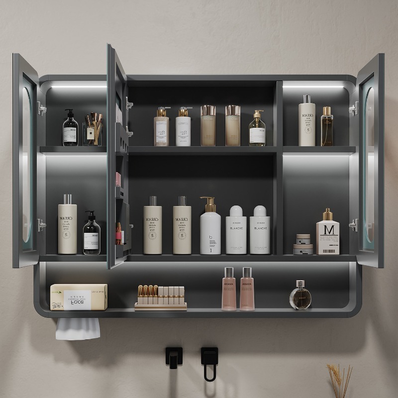 Lustro łazienkowe z podświetle – Bathroom Cabinet Mirror recenzja i cena