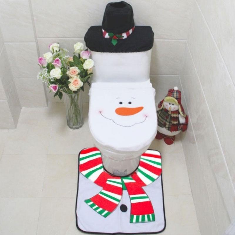 3-częściowy zestaw świątecznyc – Home Bathroom Rugs recenzja i cena