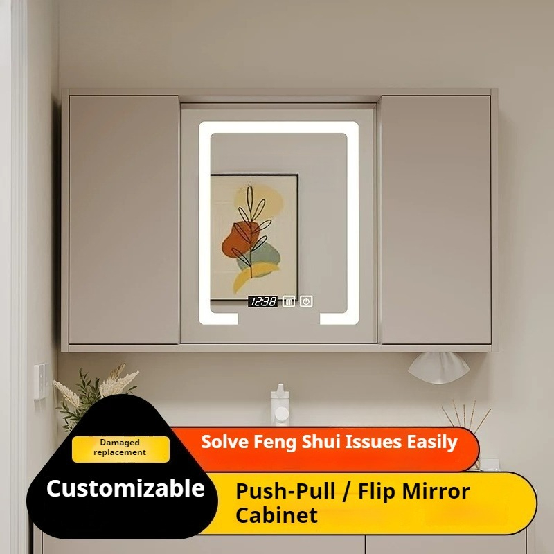 Lustro łazienkowe z podświetle – Bathroom Cabinet Mirror recenzja i cena