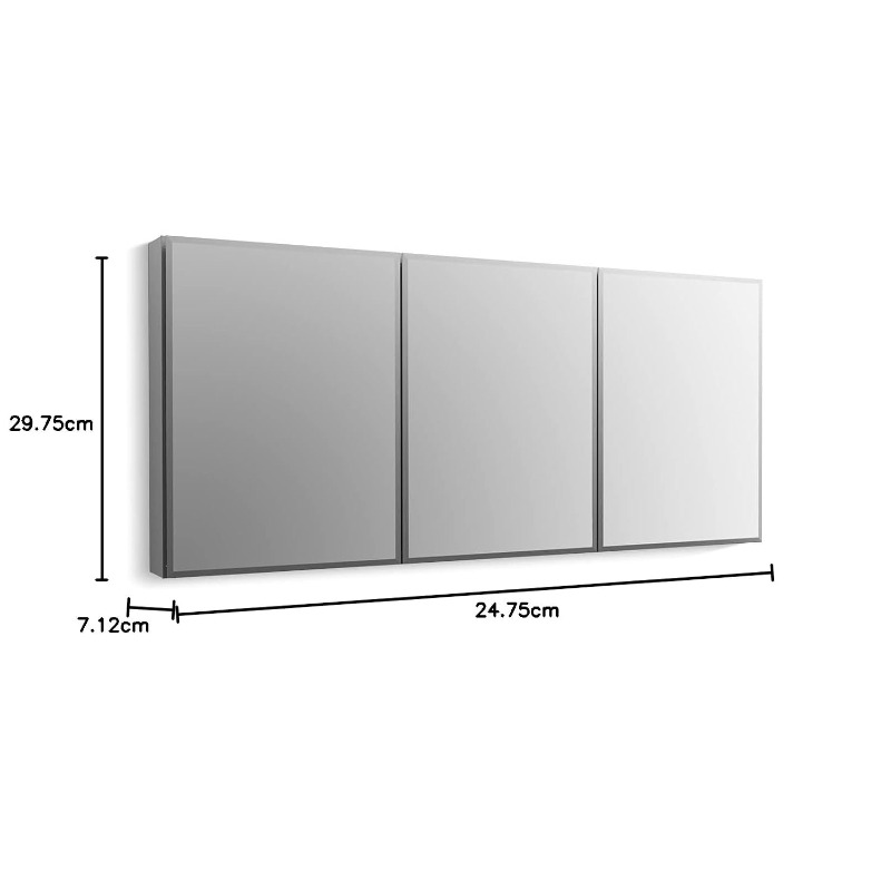 Bezramkowa szafka z lustrem ła – Bathroom Cabinet Mirror recenzja i cena