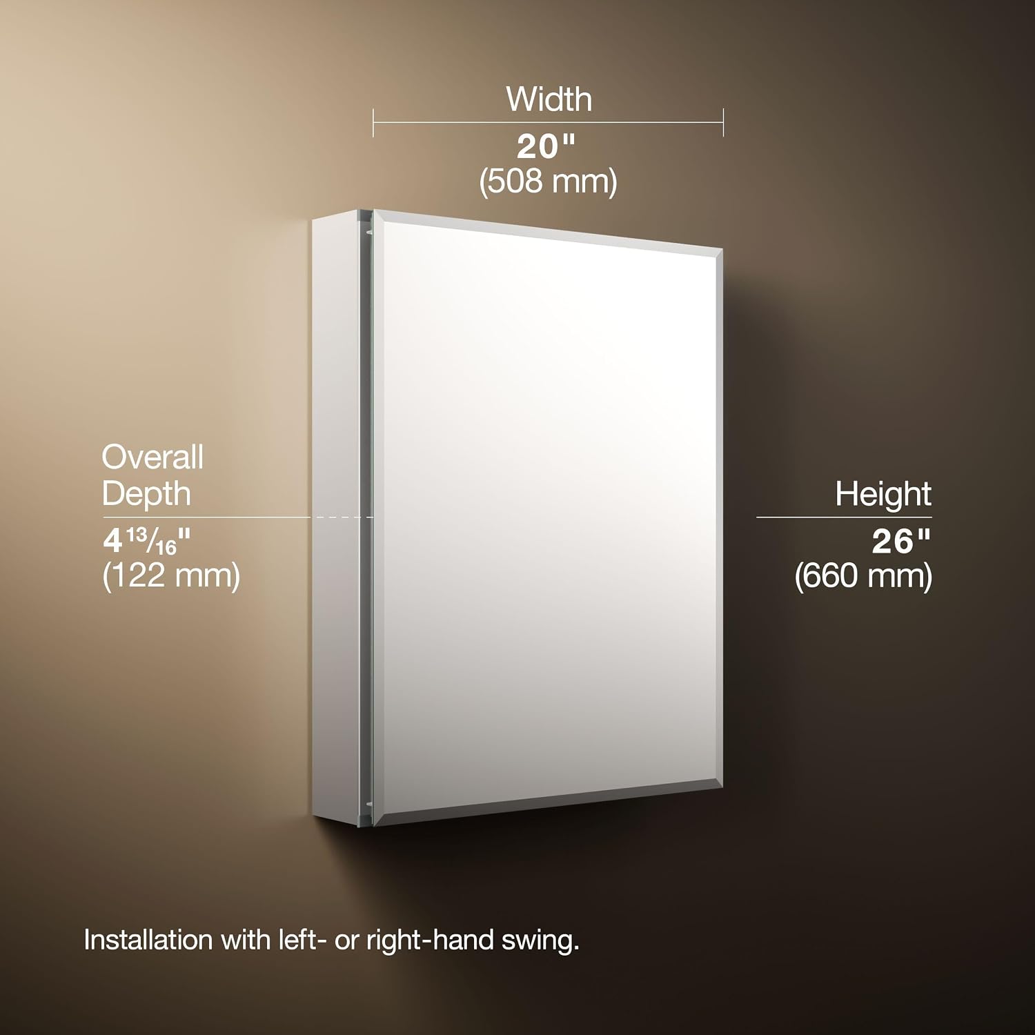 Bezramkowa szafka z lustrem ła – Bathroom Cabinet Mirror recenzja i cena