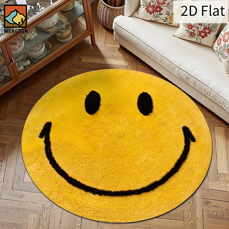 Okrągły dywan z flaneli 2D z m – Home Bathroom Floor Mats recenzja i cena