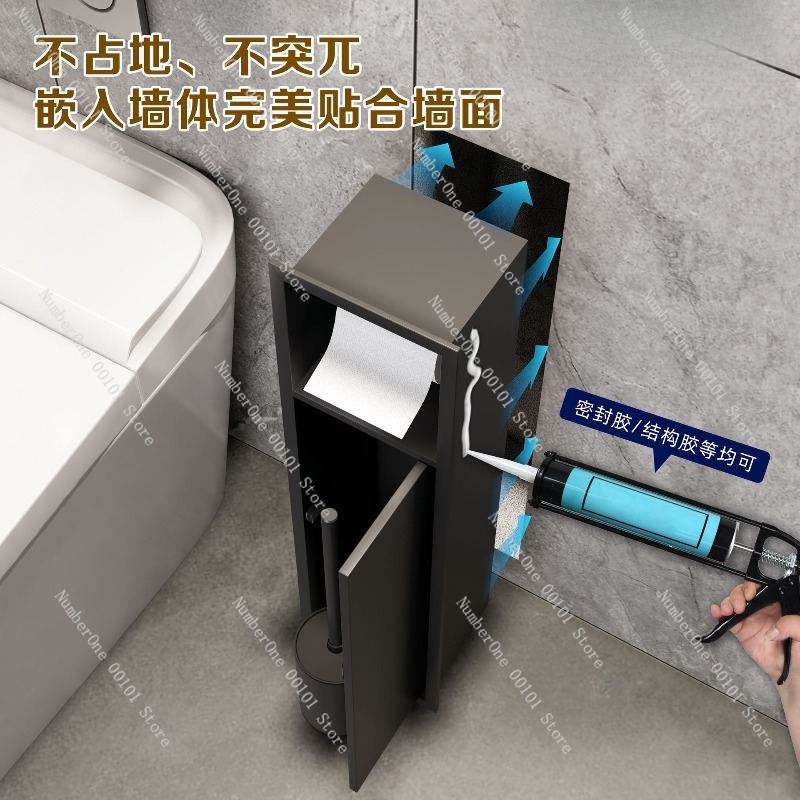 Wpuszczany uchwyt na szczotkę  – Toilet Brush Holder recenzja i cena