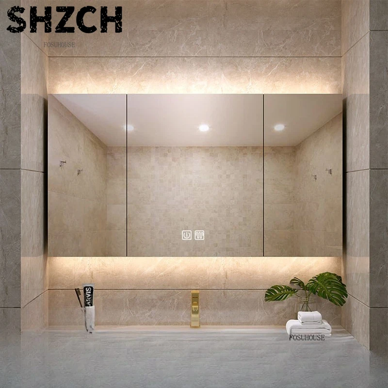 Nowoczesne, pogrubione lustro  – Bathroom Cabinet Mirror recenzja i cena