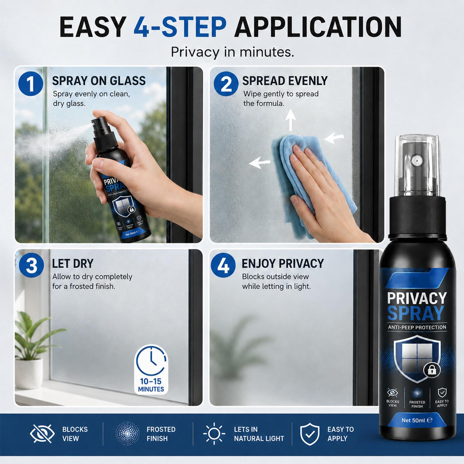 50ml szklany spray matujący do – Home Bathroom Glass recenzja i cena