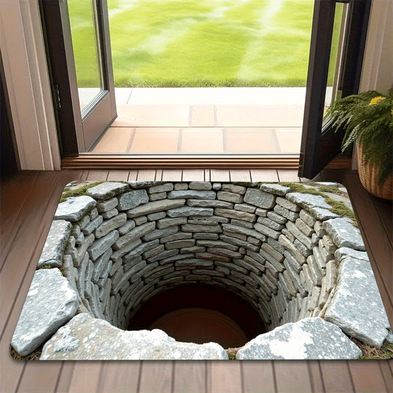 VIKAMA 3D Vision Abyss Floor R – Home Bathroom Floor Mats recenzja i cena