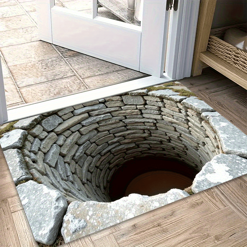VIKAMA 3D Vision Abyss Floor R – Home Bathroom Floor Mats recenzja i cena