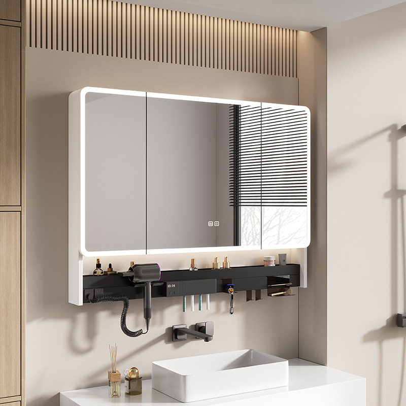 Estetyczna Nowoczesna Szafka Ł – Bathroom Cabinet Mirror recenzja i cena