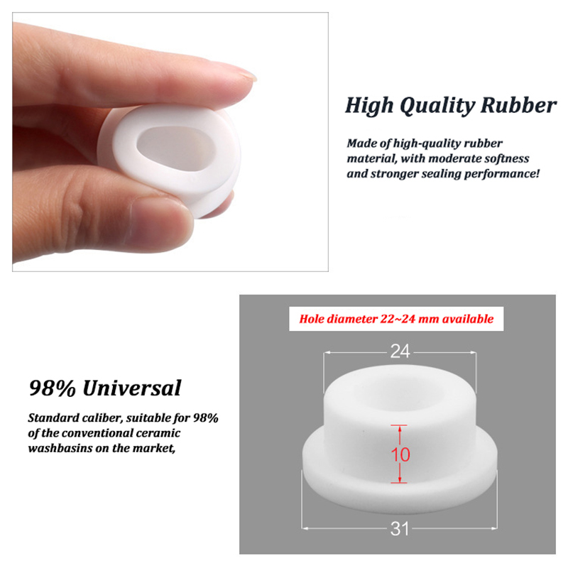 2/4/8 szt. Gumowy pierścień pr – Home Bathroom Equipment recenzja i cena