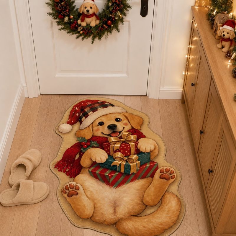 VIKAMA Świąteczna wycieraczka  – Home Bathroom Rugs recenzja i cena