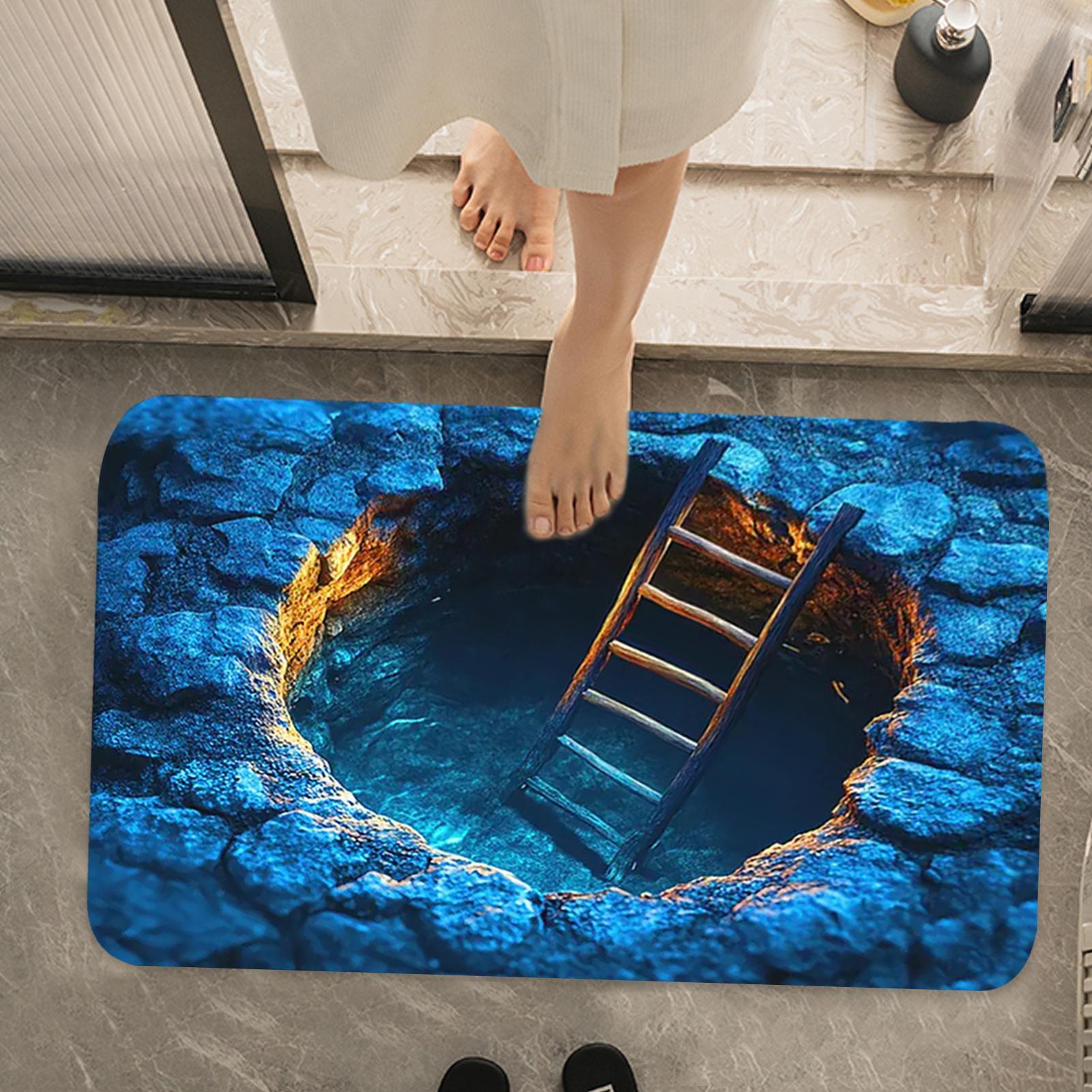 Dywan z efektem iluzji optyczn – Home Bathroom Floor Mats recenzja i cena