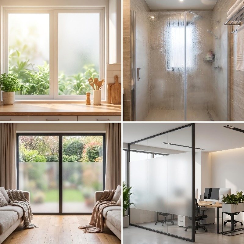 Czysto biała matowa folia okie – Home Bathroom Glass recenzja i cena